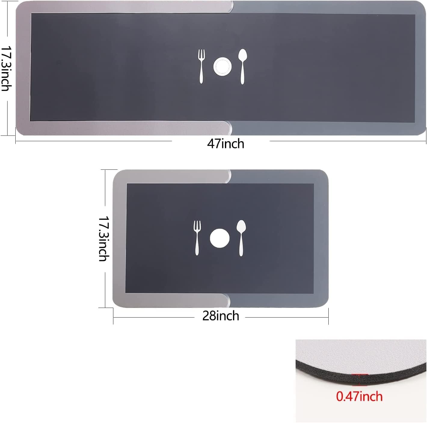 Anti Slip Kitchen Floor Mat - (BUY 1 + GET 1 FREE)