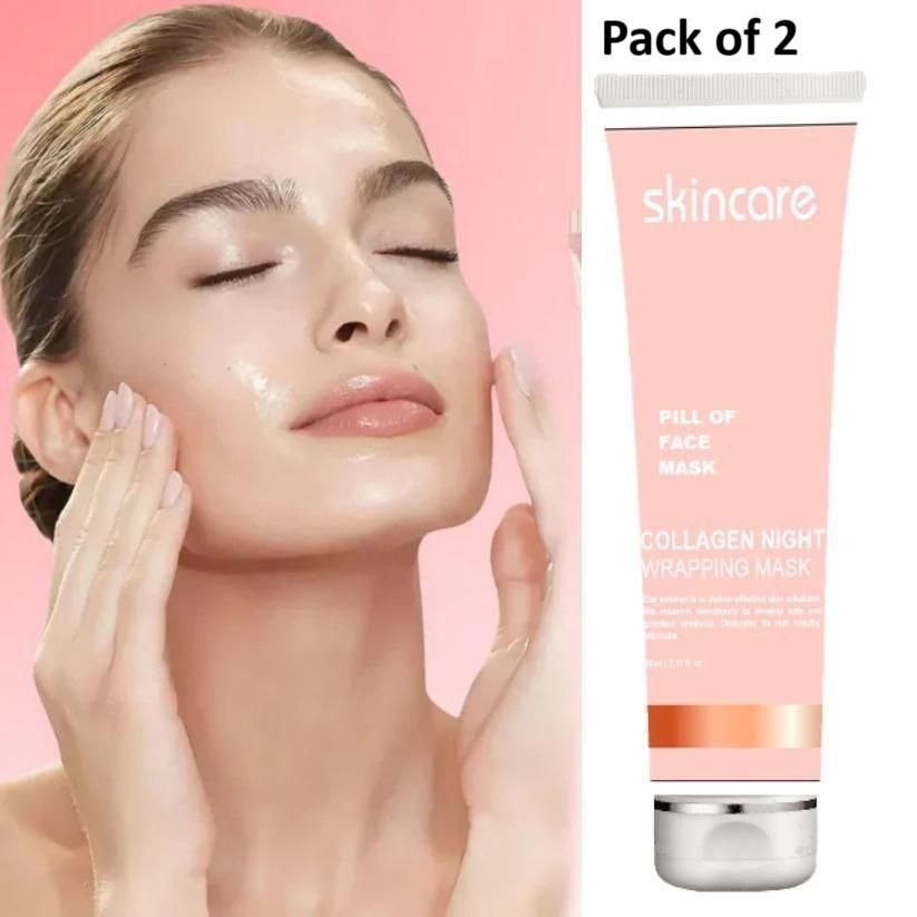 Collagen Night Wrapping Peel Off Mask - ( Buy 1 Get 1 Free )