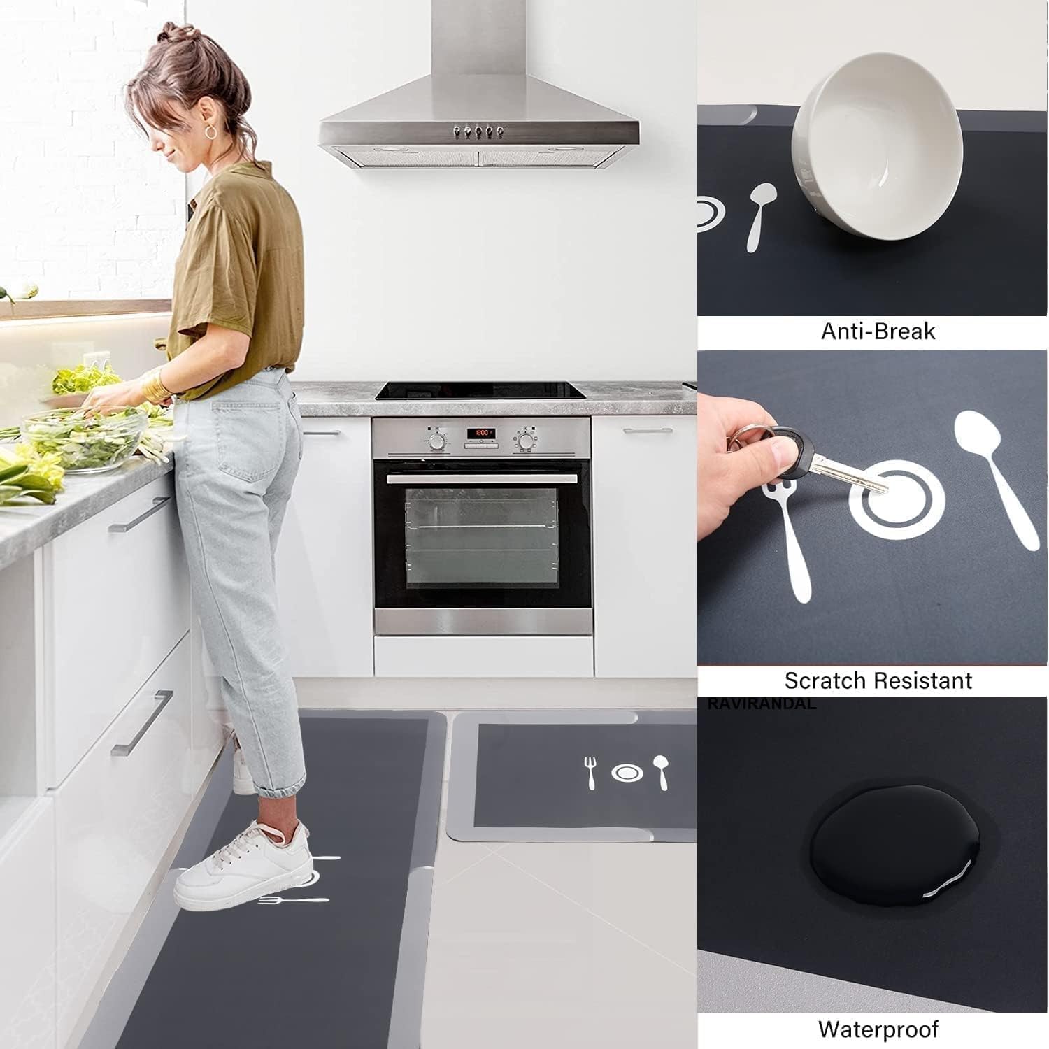 Anti Slip Kitchen Floor Mat - (BUY 1 + GET 1 FREE)