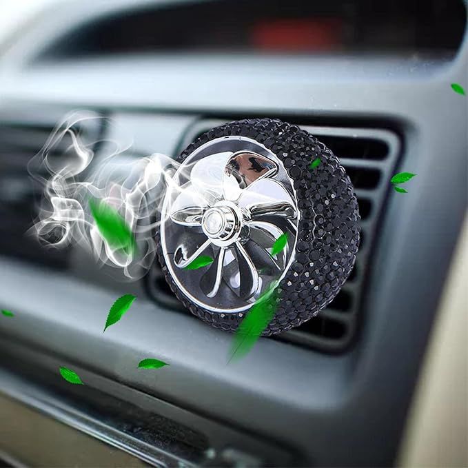 Car Air Freshener Wheel - ( Buy 1 + Get 3 Refills Free )