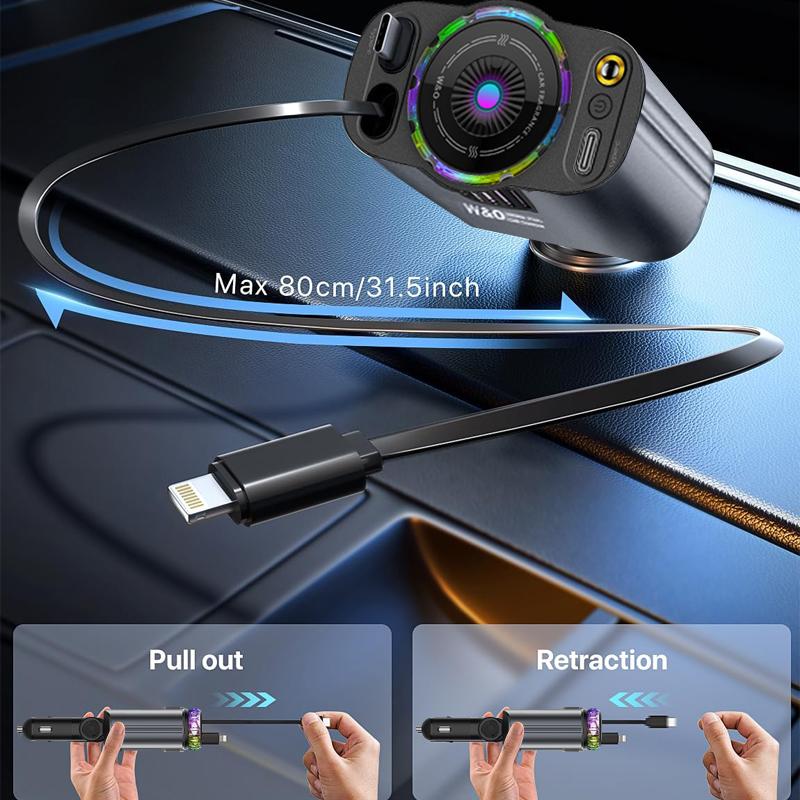 3-in-1 Charger, Aroma Diffuser and Star Projector - ( Buy 1 Get 3 Refills Free )