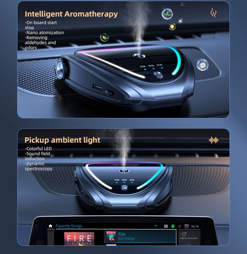 Smart Car Ai Powered Premium Diffuser ( Buy 1 + Get 3 Refills Free )