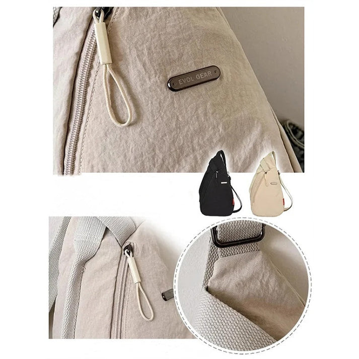 Oxford Shoulder Bag with Adjustable Strap 🌸